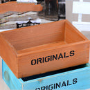 Wooden Flower Pot Succulent Planter Plant Pot Wood Box Case Flowerpot Home Garden Decor DIY