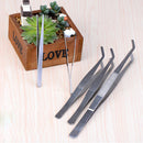 5x Garden Micro Landscape DIY Tweezer Stainless Steel Succulent Plants Bonsai & Gardening Tools Tweezers