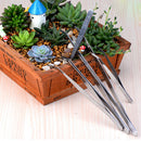 5x Garden Micro Landscape DIY Tweezer Stainless Steel Succulent Plants Bonsai & Gardening Tools Tweezers