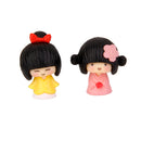 10Pcs Miniature Dollhouse Bonsai Craft Fairy Garden Glass Vase Kimono Girls Decor