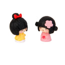 10Pcs Miniature Dollhouse Bonsai Craft Fairy Garden Glass Vase Kimono Girls Decor