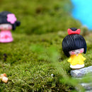 10Pcs Miniature Dollhouse Bonsai Craft Fairy Garden Glass Vase Kimono Girls Decor
