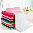 Microfiber Absorbent Bath Beach Drying Washcloth Swimwear Shower Towel White