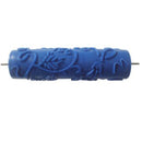 7" Painting Roller Sleeve Brush Flower Pattern Wall Art Pattern Tool Decor