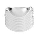 Antique Shell Cup Pull Cabinet Cupboard Drawer Door Pull Handles Chorme Pack Of 10