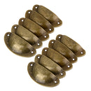 Set Of Vintage Brass Pull Handle Door Cabinet Dresser Drawer Knob With Screws