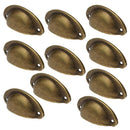 Set Of Vintage Brass Pull Handle Door Cabinet Dresser Drawer Knob With Screws
