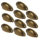 Set Of Vintage Brass Pull Handle Door Cabinet Dresser Drawer Knob With Screws