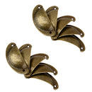 Set Of Vintage Brass Pull Handle Door Cabinet Dresser Drawer Knob With Screws