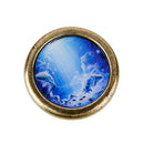 Round Door Handles Wardrobe Cabinet Pull Cupboard Drawer Knob Pisces Fairy