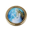 Round Door Handles Wardrobe Cabinet Pull Cupboard Drawer Knob Fairy Bird