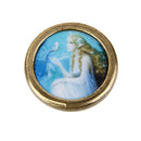 Round Door Handles Wardrobe Cabinet Pull Cupboard Drawer Knob Fairy Bird