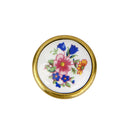 Flowers Pattern Round Ceramic Kitchen Cabinet Cupboard Handles Pull Knob