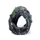 Aquarium Fish Tank Resin Broken Barrel Ornament Cave Landscaping Decoration