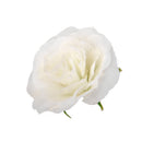 50Pieces Artificial Floral Silk Rose Flower Blossom Heads Home Decor White