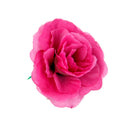 Artificial Realistic Silk Rose Flower Heads Bulk Wedding Party Table Centerpiece DIY Flowers Pack of 50PCS Rosy