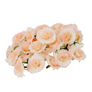 50Pcs Artificial Silk Fake Rose Flower Heads Bulk Wedding Party Venue Bouquets Decor Pink