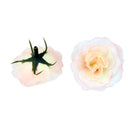 50Pcs Artificial Silk Fake Rose Flower Heads Bulk Wedding Party Venue Bouquets Decor Pink