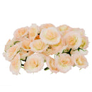 50Pcs Artificial Silk Fake Rose Flower Heads Bulk Wedding Party Venue Bouquets Decor Pink