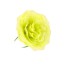 Artificial Realistic Silk Rose Flower Heads Bulk Wedding Party Table Centerpiece DIY Flowers Pack of 50PCS Green