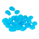 Pack of 100PCS Glow In The Dark Pebbles Stone Fish Tank Aquarium Decor Home Party Garden Yard Decor Ornaments Sky Blue