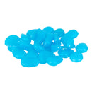 Pack of 100PCS Glow In The Dark Pebbles Stone Fish Tank Aquarium Decor Home Party Garden Yard Decor Ornaments Sky Blue