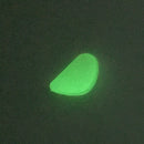 Pack of 100PCS Glow In The Dark Pebbles Stone Fish Tank Aquarium Decor Home Party Garden Yard Decor Ornaments Light Yellow