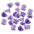 40pcs 3D Alphabet Plastic Cookie Cutter Set - Biscuit Pastry Mold Baking