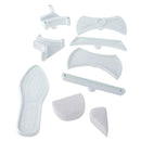 Set of 9pcs Plastic Lady High-Heeled Shoes Mold Fondant Cake Baking Mould Tool
