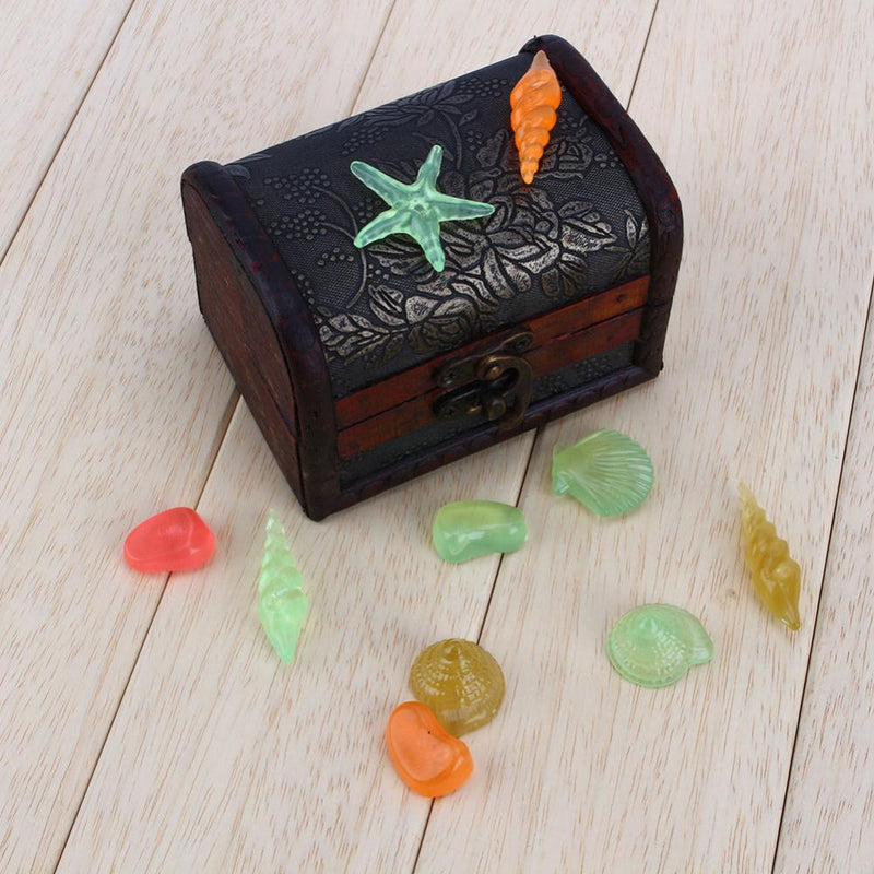 1 Set of 70PCS Glow In The Dark Stone Pebble Fish Tank Pot Aquarium Swimming Pool Flower Pot Vase Decor Ornaments