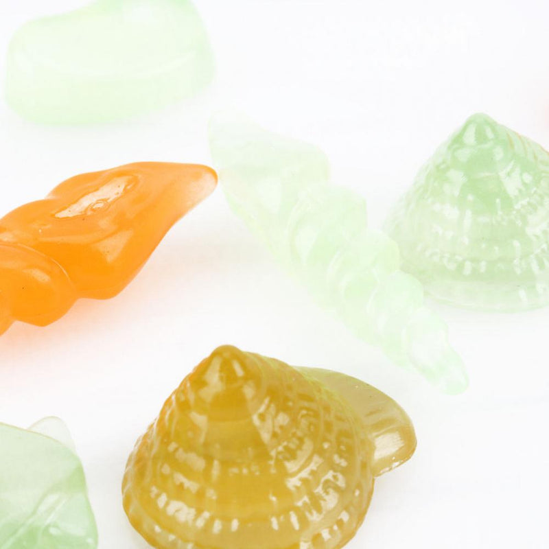 1 Set of 70PCS Glow In The Dark Stone Pebble Fish Tank Pot Aquarium Swimming Pool Flower Pot Vase Decor Ornaments