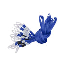 No-Twist Hook Neck Strap Lanyard String Cord For ID Pass Card Badge Blue Pack Of 10PCS