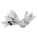 No-Twist Hook Neck Strap Lanyard String Cord For ID Pass Card Badge Grey Pack Of 10PCS
