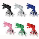 No-Twist Hook Neck Strap Lanyard String Cord For ID Pass Card Badge Red Pack Of 10PCS