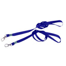 Neck Strap Lanyard String Cord For ID Pass Card Badge Metal Clasp Navy Blue Pack Of 10PCS