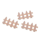 Barrier Fences Miniature Micro Landscape Bonsai Dollhouse Decor Miniature Home Garden Decor Ornaments Pack of 10PCS Pink White