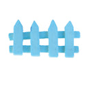 Barrier Fences Miniature Micro Landscape Bonsai Dollhouse Decor Miniature Home Garden Decor Ornaments Pack of 10PCS Blue