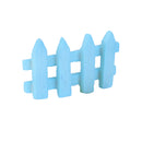 Barrier Fences Miniature Micro Landscape Bonsai Dollhouse Decor Miniature Home Garden Decor Ornaments Pack of 10PCS Blue