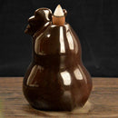 LED Changing Incense Cone Burner Ceramic Backflow Reverse Censer - Maitreya