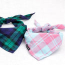 Fashionable Handmade Adjustable Dog Puppy Cat Clothing Accessory Triangle Neck Bandana Saliva Scarf Neckerchief Pink