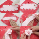 Set Of 3PCS Plastic Rose Fondant Cake Cookie Moulds Suit FOR Baking Room Coffee Shop Birthday Wedding Cake S