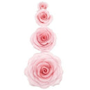 Set Of 3PCS Plastic Rose Fondant Cake Cookie Moulds Suit FOR Baking Room Coffee Shop Birthday Wedding Cake S