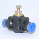 6mm Pneumatic Flow Control Connector Push In Fitting Air/Water Hose Tube