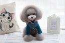 Fashionable Pet Dog Cat Costume T-Shirt Top Vest Puppy Cat Clothes Both Sides Wear Soft Comfortable Apparel Outfit Brown M