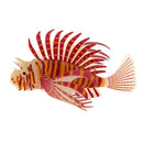Artificial Silicone Glow Lionfish Snailfish Fish Aquarium Fish Harmless Fish Tank Decoration Ornaments Pet Supplies Orange S