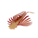 Artificial Silicone Glow Lionfish Snailfish Fish Aquarium Fish Harmless Fish Tank Decoration Ornaments Pet Supplies Orange S