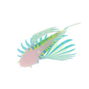 Artificial Silicone Glow Lionfish Snailfish Fish Aquarium Fish Harmless Fish Tank Decoration Ornaments Pet Supplies Green S