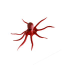 Artificial Soft Silicone Glowing Effect Octopus with Sucker Fish Aquarium Tank Decoration Ornaments Pet Supplies Brown S