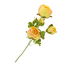 Bouquet 4 Stem Artificial Saussurea Flower Home Wedding Decor-Yellow
