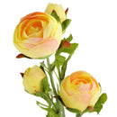 Bouquet 4 Stem Artificial Saussurea Flower Home Wedding Decor-Yellow